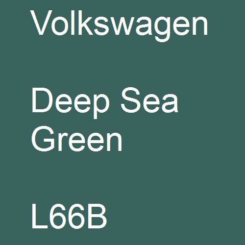 Volkswagen, Deep Sea Green, L66B.